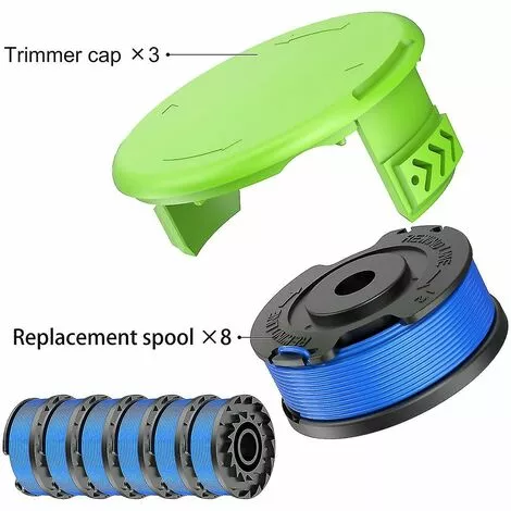 BAICCCF Accessoire Pour Débroussailleuse 29092 Bobine De Coupe-bordures 29252 Compatible Greenworks 20v 24v 40v 80v 4 BAICCCF Accessoire Pour Débroussailleuse 29092 Bobine De Coupe-bordures 29252 Compatible Greenworks 20v 24v 40v 80v – Image 2