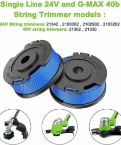 BAICCCF Accessoire Pour Débroussailleuse 29092 Bobine De Coupe-bordures 29252 Compatible Greenworks 20v 24v 40v 80v 11 BAICCCF Accessoire Pour Débroussailleuse 29092 Bobine De Coupe-bordures 29252 Compatible Greenworks 20v 24v 40v 80v -Débroussailleuse Soldes Magasin 65669650 5