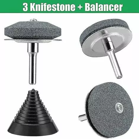 BAICCCF Accessoire Pour Débroussailleuse Affûteur De Lame De Tondeuse à Gazon Avec Déflecteur En Métal, Universel 4 BAICCCF Accessoire Pour Débroussailleuse Affûteur De Lame De Tondeuse à Gazon Avec Déflecteur En Métal, Universel – Image 2