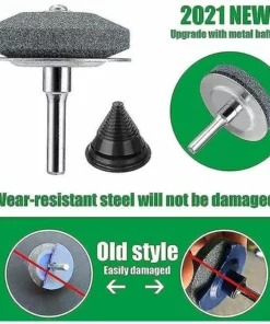 BAICCCF Accessoire Pour Débroussailleuse Affûteur De Lame De Tondeuse à Gazon Avec Déflecteur En Métal, Universel 8 BAICCCF Accessoire Pour Débroussailleuse Affûteur De Lame De Tondeuse à Gazon Avec Déflecteur En Métal, Universel -Débroussailleuse Soldes Magasin 65669654 3