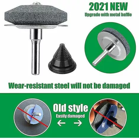 BAICCCF Accessoire Pour Débroussailleuse Affûteur De Lame De Tondeuse à Gazon Avec Déflecteur En Métal, Universel 5 BAICCCF Accessoire Pour Débroussailleuse Affûteur De Lame De Tondeuse à Gazon Avec Déflecteur En Métal, Universel – Image 3