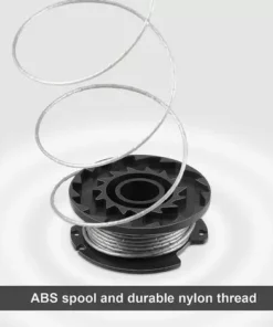 BAICCCF Accessoire Pour Débroussailleuse Bobine De Débroussailleuse Compatible Bosch Easygrasscut 23, 26 (1 Bobine + 1 Capuchon) -Débroussailleuse Soldes Magasin 65669666 2