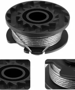 BAICCCF Accessoire Pour Débroussailleuse Bobine De Débroussailleuse Compatible Bosch Easygrasscut 23, 26 (1 Bobine + 1 Capuchon) -Débroussailleuse Soldes Magasin 65669666 4