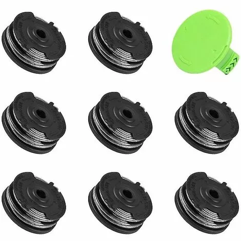BAICCCF Accessoire Pour Débroussailleuse Tondeuse à Double Ligne Weed Eater De 20 Pi 0,065 Po Compatible Avec Les Modèles Greenworks 3 BAICCCF Accessoire Pour Débroussailleuse Tondeuse à Double Ligne Weed Eater De 20 Pi 0,065 Po Compatible Avec Les Modèles Greenworks