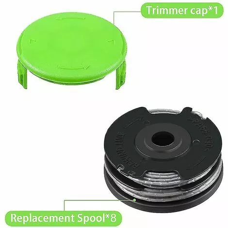 BAICCCF Accessoire Pour Débroussailleuse Tondeuse à Double Ligne Weed Eater De 20 Pi 0,065 Po Compatible Avec Les Modèles Greenworks 5 BAICCCF Accessoire Pour Débroussailleuse Tondeuse à Double Ligne Weed Eater De 20 Pi 0,065 Po Compatible Avec Les Modèles Greenworks – Image 3