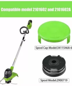 BAICCCF Accessoire Pour Débroussailleuse Tondeuse à Double Ligne Weed Eater De 20 Pi 0,065 Po Compatible Avec Les Modèles Greenworks 10 BAICCCF Accessoire Pour Débroussailleuse Tondeuse à Double Ligne Weed Eater De 20 Pi 0,065 Po Compatible Avec Les Modèles Greenworks -Débroussailleuse Soldes Magasin 65669723 4