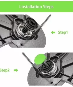 BAICCCF Accessoire Pour Débroussailleuse Tondeuse à Double Ligne Weed Eater De 20 Pi 0,065 Po Compatible Avec Les Modèles Greenworks 11 BAICCCF Accessoire Pour Débroussailleuse Tondeuse à Double Ligne Weed Eater De 20 Pi 0,065 Po Compatible Avec Les Modèles Greenworks -Débroussailleuse Soldes Magasin 65669723 5