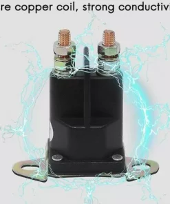 BAICCCF Accessoire Pour Débroussailleuse Solénoïde De Relais De Démarreur 12 V Compatible Avec Les Tondeuses à Gazon Compatible Castel Garden -Débroussailleuse Soldes Magasin 65669730 2