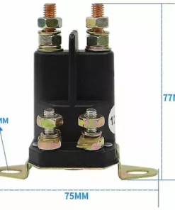 BAICCCF Accessoire Pour Débroussailleuse Solénoïde De Relais De Démarreur 12 V Compatible Avec Les Tondeuses à Gazon Compatible Castel Garden -Débroussailleuse Soldes Magasin 65669730 3