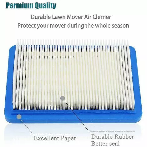 BAICCCF Accessoire Pour Débroussailleuse Lot De 8 Filtres à Air Pour Tondeuse à Gazon Compatibles Avec Briggs & Stratton 491588 5 BAICCCF Accessoire Pour Débroussailleuse Lot De 8 Filtres à Air Pour Tondeuse à Gazon Compatibles Avec Briggs & Stratton 491588 – Image 3