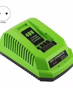 BAICCCF Accessoire Pour Débroussailleuse Chargeur De Batterie Au Lithium 40 V Compatible Avec La Prise EU De Batterie Li-ion Greenworks 40 V 7 BAICCCF Accessoire Pour Débroussailleuse Chargeur De Batterie Au Lithium 40 V Compatible Avec La Prise EU De Batterie Li-ion Greenworks 40 V -Débroussailleuse Soldes Magasin 65669799 2