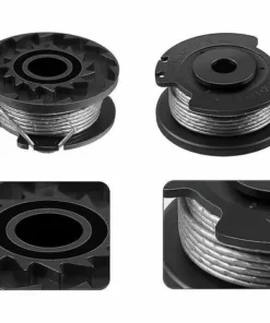 BAICCCF Accessoire Pour Débroussailleuse Lot De 4 Coupe-bordures F016800569 Ligne De Bobine Avec Couvercle De Bobine Compatible Avec Bosch -Débroussailleuse Soldes Magasin 65669800 3
