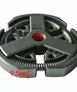 BAICCCF Accessoire Pour Débroussailleuse Tambour D'embrayage 3/8 Et Embrayage Et Roulement à Aiguilles Compatibles Avec La Tronçonneuse Chinoise 3800 -Débroussailleuse Soldes Magasin 65669813 4