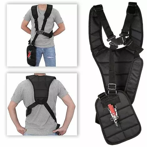 BAICCCF Accessoire Pour Débroussailleuse Sangle De Harnais D'épaule à Double Tondeuse Compatible Avec La Débroussailleuse Et La Tondeuse 4 BAICCCF Accessoire Pour Débroussailleuse Sangle De Harnais D'épaule à Double Tondeuse Compatible Avec La Débroussailleuse Et La Tondeuse – Image 2