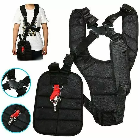 BAICCCF Accessoire Pour Débroussailleuse Sangle De Harnais D'épaule à Double Tondeuse Compatible Avec La Débroussailleuse Et La Tondeuse 5 BAICCCF Accessoire Pour Débroussailleuse Sangle De Harnais D'épaule à Double Tondeuse Compatible Avec La Débroussailleuse Et La Tondeuse – Image 3