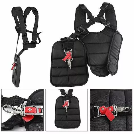 BAICCCF Accessoire Pour Débroussailleuse Sangle De Harnais D'épaule à Double Tondeuse Compatible Avec La Débroussailleuse Et La Tondeuse 6 BAICCCF Accessoire Pour Débroussailleuse Sangle De Harnais D'épaule à Double Tondeuse Compatible Avec La Débroussailleuse Et La Tondeuse – Image 4