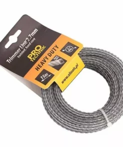 BRICO XS Les Fibres Pour Les Tondeuses à Gazon Spirale 2.0mm / 15m ...