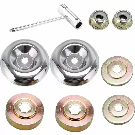 PERLE RARE 5 Pièces De Débroussailleuse Accessoires De Jardin, Accessoires Pour Tondeuses à Gazon Métallique, Convient Aux Pièces Générales De Tondeuse Stihl Fs120 Fs130 Fs200R Fs250 Fs55 3 PERLE RARE 5 Pièces De Débroussailleuse Accessoires De Jardin, Accessoires Pour Tondeuses à Gazon Métallique, Convient Aux Pièces Générales De Tondeuse Stihl Fs120 Fs130 Fs200R Fs250 Fs55