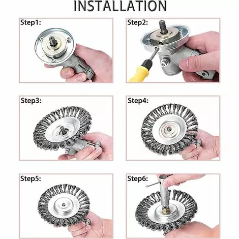 PERLE RARE 5 Pièces De Débroussailleuse Accessoires De Jardin, Accessoires Pour Tondeuses à Gazon Métallique, Convient Aux Pièces Générales De Tondeuse Stihl Fs120 Fs130 Fs200R Fs250 Fs55 6 PERLE RARE 5 Pièces De Débroussailleuse Accessoires De Jardin, Accessoires Pour Tondeuses à Gazon Métallique, Convient Aux Pièces Générales De Tondeuse Stihl Fs120 Fs130 Fs200R Fs250 Fs55 – Image 4