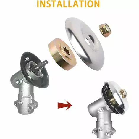 PERLE RARE 5 Pièces De Débroussailleuse Accessoires De Jardin, Accessoires Pour Tondeuses à Gazon Métallique, Convient Aux Pièces Générales De Tondeuse Stihl Fs120 Fs130 Fs200R Fs250 Fs55 7 PERLE RARE 5 Pièces De Débroussailleuse Accessoires De Jardin, Accessoires Pour Tondeuses à Gazon Métallique, Convient Aux Pièces Générales De Tondeuse Stihl Fs120 Fs130 Fs200R Fs250 Fs55 – Image 5