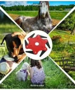 LUCKY-88 Tête De Coupe à Six Lames Accessoires De Tondeuse à Gazon à Tête D'herbe Coupe à Six Lames 9 LUCKY-88 Tête De Coupe à Six Lames Accessoires De Tondeuse à Gazon à Tête D'herbe Coupe à Six Lames -Débroussailleuse Soldes Magasin 65803272 3