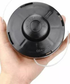 KAEJYIUT Lot De 2 Tête De Débroussailleuse Universelle A6481 Nylon Bobine De Rechange De Tondeuse Débroussailleuse Tête De Coupe M10 X 1,25 Pour Débroussailleuse Thermique à Essence -Débroussailleuse Soldes Magasin 65822814 4