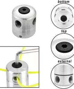 KAEJYIUT 2PCS Débroussailleuse, Tête De Coupe En Aluminium, Têtes D'herbe Têtes De Coupe En Aluminium, Couper La Tête De Coupe De La à Gazon, Pour Accessoires De Tondeuse à Gazon 10 KAEJYIUT 2PCS Débroussailleuse, Tête De Coupe En Aluminium, Têtes D'herbe Têtes De Coupe En Aluminium, Couper La Tête De Coupe De La à Gazon, Pour Accessoires De Tondeuse à Gazon -Débroussailleuse Soldes Magasin 65853129 4