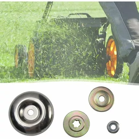 AOUGO Kit De Fixation D'écrou De Lame De Boîte De Vitesses En Métal De Rechange 4 Pièces Pour Débroussailleuse, Débroussailleuse Pour Tondeuse à Gazon, Débroussailleuse à Lame Métallique, Plateau De Désherbage Pour Tondeuse à Gazon, Kit D'adaptateur Pour Machin 4 AOUGO Kit De Fixation D'écrou De Lame De Boîte De Vitesses En Métal De Rechange 4 Pièces Pour Débroussailleuse, Débroussailleuse Pour Tondeuse à Gazon, Débroussailleuse à Lame Métallique, Plateau De Désherbage Pour Tondeuse à Gazon, Kit D'adaptateur Pour Machin – Image 2