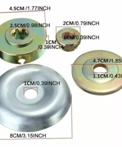 AOUGO Kit De Fixation D'écrou De Lame De Boîte De Vitesses En Métal De Rechange 4 Pièces Pour Débroussailleuse, Débroussailleuse Pour Tondeuse à Gazon, Débroussailleuse à Lame Métallique, Plateau De Désherbage Pour Tondeuse à Gazon, Kit D'adaptateur Pour Machin 10 AOUGO Kit De Fixation D'écrou De Lame De Boîte De Vitesses En Métal De Rechange 4 Pièces Pour Débroussailleuse, Débroussailleuse Pour Tondeuse à Gazon, Débroussailleuse à Lame Métallique, Plateau De Désherbage Pour Tondeuse à Gazon, Kit D'adaptateur Pour Machin -Débroussailleuse Soldes Magasin 65869017 4
