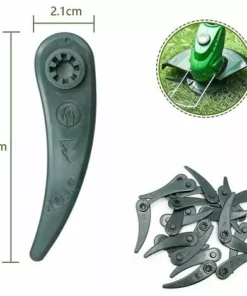 DONTODENT Lot De 24 Lames De Coupe-herbe De Rechange Pour Débroussailleuse Bosch Durablade Art 23-18 Li Art 26-18 Li, Vert 9 DONTODENT Lot De 24 Lames De Coupe-herbe De Rechange Pour Débroussailleuse Bosch Durablade Art 23-18 Li Art 26-18 Li, Vert -Débroussailleuse Soldes Magasin 65869247 3