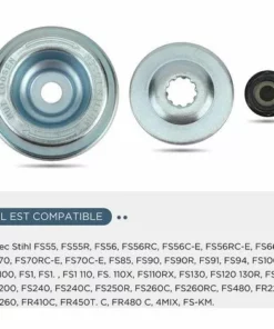 KAEJYIUT Kit Ecrou Tete Debroussailleuse Universelle, Pour Débroussailleuse Thermique, Stihl, Echo, Ryobi Tete -Débroussailleuse Soldes Magasin 65874720 3