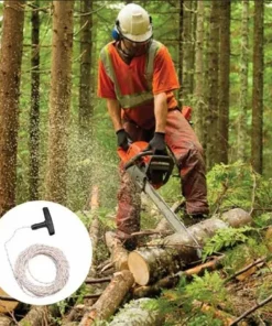 QERSTA Corde De Démarrage,Lanceur Poignée De Démarrage Avec Corde,10 Mètres 3mm -Débroussailleuse Soldes Magasin 65901366 4