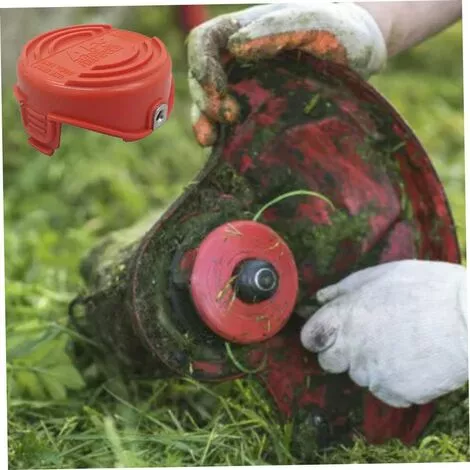 QERSTA Accessoires De Tondeuse à Gazon, Couvercle De Capuchon De Bobine De Strimmer Compatible Avec Black Decker GL7033 GL8033 GL9035 Cutter Herbe 90583594 5 QERSTA Accessoires De Tondeuse à Gazon, Couvercle De Capuchon De Bobine De Strimmer Compatible Avec Black Decker GL7033 GL8033 GL9035 Cutter Herbe 90583594 – Image 3