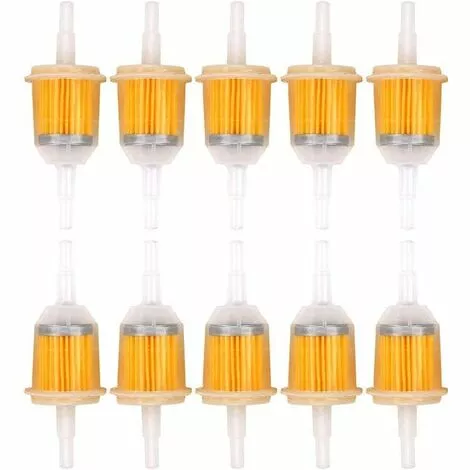 DONTODENT 10 Pcs Filtre à Carburant Universel Carburant Rapide De Filtre à Essence De 6-8mm 3 DONTODENT 10 Pcs Filtre à Carburant Universel Carburant Rapide De Filtre à Essence De 6-8mm
