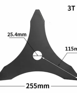 DONTODENT Lame De Débroussailleuse 3t, Lame De Tondeuse à Gazon En Acier Au Manganèse 3t, Lame De Coupe-herbe, Accessoires De Machine à Pelouse De Jardin, Accessoire De Tondeuse 1pc 8 DONTODENT Lame De Débroussailleuse 3t, Lame De Tondeuse à Gazon En Acier Au Manganèse 3t, Lame De Coupe-herbe, Accessoires De Machine à Pelouse De Jardin, Accessoire De Tondeuse 1pc -Débroussailleuse Soldes Magasin 65957157 2