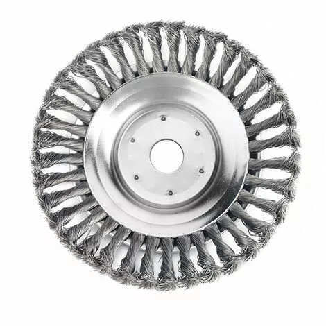BDD Fil De Tête De Désherbage Disque De Brosse De Roue De Brosse Rotative De 6 Pouces Pour L'agriculture De Jardin D'outils De Pelouse 5 BDD Fil De Tête De Désherbage Disque De Brosse De Roue De Brosse Rotative De 6 Pouces Pour L'agriculture De Jardin D'outils De Pelouse – Image 3