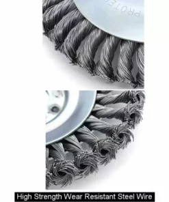 BDD Fil De Tête De Désherbage Disque De Brosse De Roue De Brosse Rotative De 6 Pouces Pour L'agriculture De Jardin D'outils De Pelouse 11 BDD Fil De Tête De Désherbage Disque De Brosse De Roue De Brosse Rotative De 6 Pouces Pour L'agriculture De Jardin D'outils De Pelouse -Débroussailleuse Soldes Magasin 66025304 5
