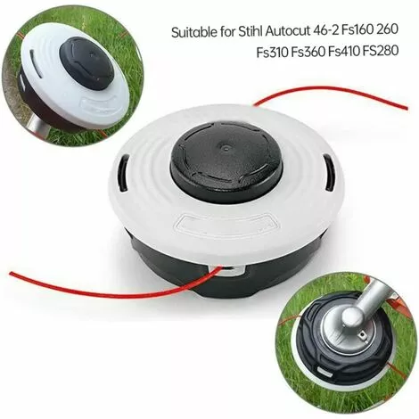 BDD Tête De Coupe Compatible Avec STIHL AutoCUT 46-2 FS160 260 FS310 FS360 FS410 FS280 STRIMMER PART, TRIMMER Head 4 BDD Tête De Coupe Compatible Avec STIHL AutoCUT 46-2 FS160 260 FS310 FS360 FS410 FS280 STRIMMER PART, TRIMMER Head – Image 2