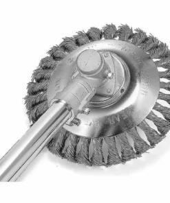 HELLO KITTY BAIN 8 Pouces Fil D'acier Roue Tête De Coupe Mauvaises Herbes Brosse Outil De Jardin Coupe Gazon Brosse Tondeuse à Gazon Herbe -Débroussailleuse Soldes Magasin 66025620 2