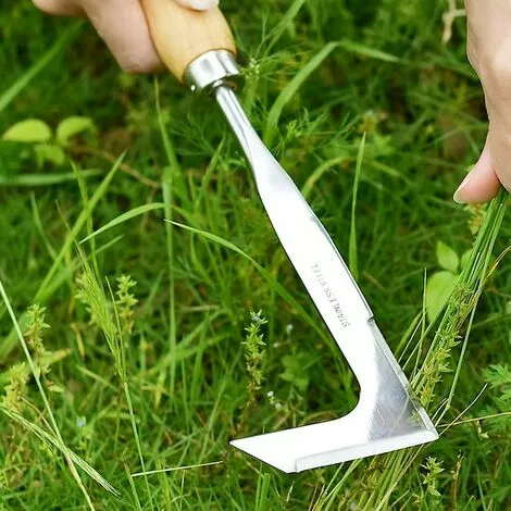 DONTODENT Outil De Désherbage En Acier Inoxydable Désherbeur À Main Désherbeur Manuel Outil De Jardin Pour Le Désherbage Rapide Du Sol Et Du Jardin 30,5 Cm De Long 1 Pièce 5 DONTODENT Outil De Désherbage En Acier Inoxydable Désherbeur À Main Désherbeur Manuel Outil De Jardin Pour Le Désherbage Rapide Du Sol Et Du Jardin 30,5 Cm De Long 1 Pièce – Image 3