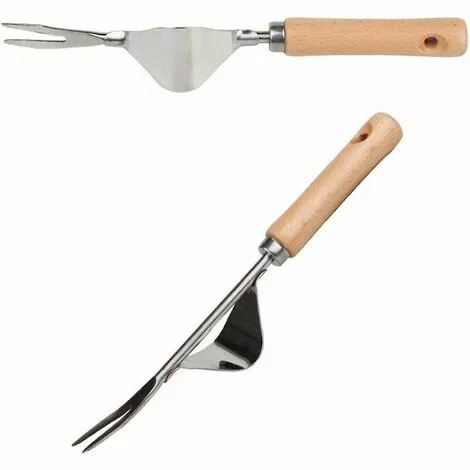 DONTODENT Outil De Jardinage Désherbeur à Main En Acier Inoxydable 2 Stk, Outil De Désherbage Géré Par Extracteur De Mauvaises Herbes Pour Pelouse De Jardin 4 DONTODENT Outil De Jardinage Désherbeur à Main En Acier Inoxydable 2 Stk, Outil De Désherbage Géré Par Extracteur De Mauvaises Herbes Pour Pelouse De Jardin – Image 2