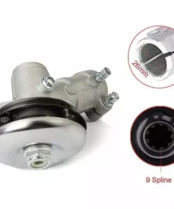 DONTODENT Débroussailleuse à Engrenage Conique 26 Mm, Tête De Débroussailleuse Universelle Coupe-herbe/boîte De Vitesses De Tronçonneuse (26 Mm, 9 Dents Rondes) 8 DONTODENT Débroussailleuse à Engrenage Conique 26 Mm, Tête De Débroussailleuse Universelle Coupe-herbe/boîte De Vitesses De Tronçonneuse (26 Mm, 9 Dents Rondes) -Débroussailleuse Soldes Magasin 66134240 2