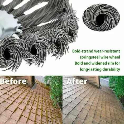 KAEJYIUT Tête De Débroussailleuse Conique En Fil De Fer Noué Pour Tondeuse à Gazon - Plateau De Désherbage En Métal Pour Débroussailleuse (Diamètre Extérieur150mm, Trou Intérieur 25mm) 7 KAEJYIUT Tête De Débroussailleuse Conique En Fil De Fer Noué Pour Tondeuse à Gazon - Plateau De Désherbage En Métal Pour Débroussailleuse (Diamètre Extérieur150mm, Trou Intérieur 25mm) – Image 5