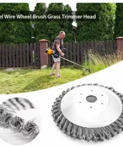 OUSUDELA Tête De Brosse De Désherbage De Jardin, Tondeuse à Gazon Universelle Tondeuse à Gazon Tête De Fil Jardin Terrain De Jeu Entretien Tête De Remplacement De Coupe Des Mauvais -Débroussailleuse Soldes Magasin 66349953 4