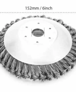 OUSUDELA Tête De Brosse De Désherbage De Jardin, Tondeuse à Gazon Universelle Tondeuse à Gazon Tête De Fil Jardin Terrain De Jeu Entretien Tête De Remplacement De Coupe Des Mauvais -Débroussailleuse Soldes Magasin 66349953 5