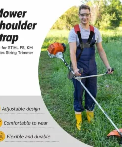 Cisea Sling Trimmer - Tondeuse à Double Harnais D'épaule Avec Ceinture En Nylon Durable Réglable Pour Tondeuse Stihl Fs, Km Series (rouge) 11 Cisea Sling Trimmer - Tondeuse à Double Harnais D'épaule Avec Ceinture En Nylon Durable Réglable Pour Tondeuse Stihl Fs, Km Series (rouge) -Débroussailleuse Soldes Magasin 66351593 5
