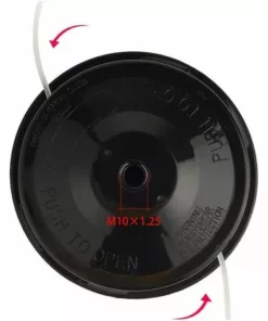 Cisea Pack Tête De Débroussailleuse Universelle A6481 Nylon Tondeuse Bobine De Rechange Débroussailleuse Tête De Coupe M10 X 1.25 -Débroussailleuse Soldes Magasin 66351605 4