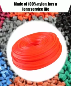 LIFCAUSAL Tondeuse à Fil En Nylon De Qualité Professionnelle Débroussailleuse Débroussailleuse Fil De Tonte Accessoire De Tondeuse à Gazon 2.7mm * 80000mm Carré 11 LIFCAUSAL Tondeuse à Fil En Nylon De Qualité Professionnelle Débroussailleuse Débroussailleuse Fil De Tonte Accessoire De Tondeuse à Gazon 2.7mm * 80000mm Carré -Débroussailleuse Soldes Magasin 66372949 5