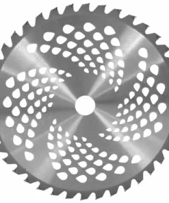 LIFCAUSAL 40T 255mm Diamètre Alliage Tondeuse À Gazon Débroussailleuse Lame Tondeuse Accessoires Outil