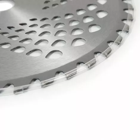 LIFCAUSAL 40T 255mm Diamètre Alliage Tondeuse À Gazon Débroussailleuse Lame Tondeuse Accessoires Outil 4 LIFCAUSAL 40T 255mm Diamètre Alliage Tondeuse À Gazon Débroussailleuse Lame Tondeuse Accessoires Outil – Image 2